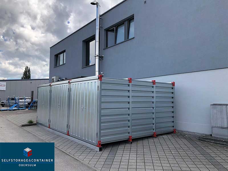 Selfstorage Lagercontainer - Koppelsatz 3