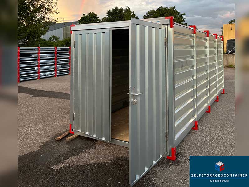 6m Lagercontainer Schnellbaucontainer, L=6,00 B=2,20 H=2,20